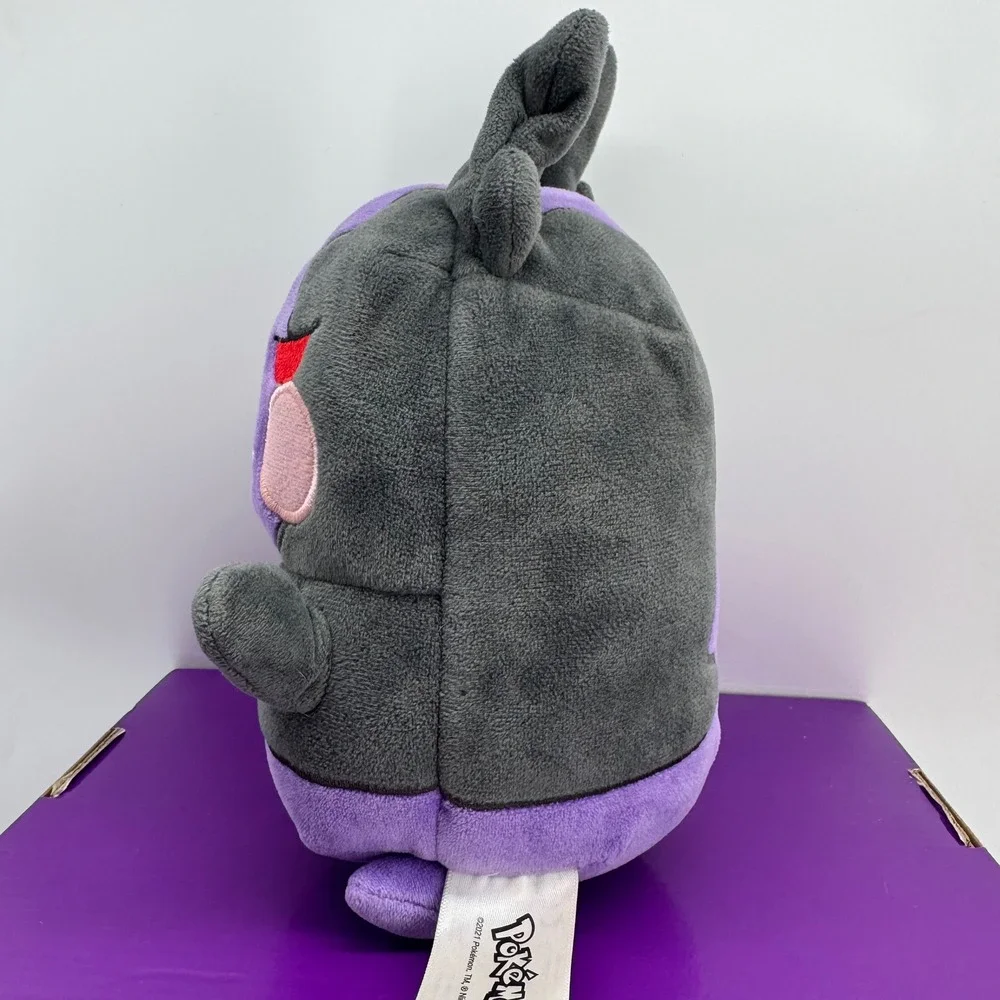 Pokemon Morpeko Hangry Mode Plush 8 Inch Purple Grey Jazwares 2021 Stuffed Toy
